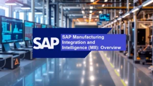 SAP Manufacturing Integration and Intelligence (MII): Overview